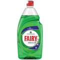 Fairy Professional Washing Up Liquid 900ml bottle with label, showcasing its concentrated formula for effective grease removal.