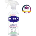 Milton antibacterial surface spray 500ml in a spray bottle, safe for baby surfaces, antibacterial disinfectant from Milton.