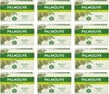 Set of 12 Palmolive Naturals Moisture Care soap bars with olive and milk, gentle daily hand and body soap in 90g packs.