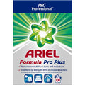 Ariel Professional antibacterial laundry powder in 6.5kg pack, designed for heavy-duty washing and 100 loads.