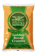Heera Fine Breadcrumbs, golden dry baking breadcrumbs in 1kg and 3kg bags, ideal for coating and breading baked dishes.