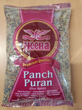 Heera Authentic Panch Puran 1kg Indian five-spice blend with whole seeds, a traditional mix for flavorful cooking.