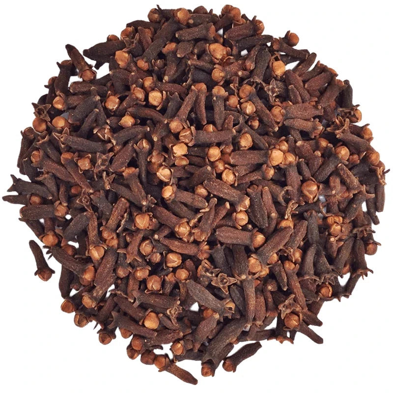 Supreme Cloves 700g whole dried cloves for cooking, baking, and spice blends, shown in a clear image of the spice jar.